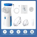 Portable Mesh Nebulizer Machine for Kids & Adults –  Rechargeable Handheld Inhaler - Image 3