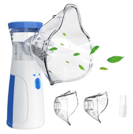 Portable Mesh Nebulizer Machine for Kids & Adults –  Rechargeable Handheld Inhaler