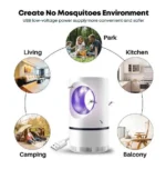 2-in-1 Portable Electronic Mosquito Killer Lamp | USB Powered - 2.5W UV Eco-Friendly Fly Trap - Image 6