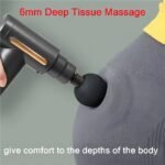 Portable Smart Electric Massage Gun for Deep Tissue Muscle Pain Relief & Recover | with 4 Interchangeable Heads - Image 5
