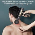 Portable Smart Electric Massage Gun for Deep Tissue Muscle Pain Relief & Recover | with 4 Interchangeable Heads - Image 2